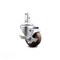 Service Caster 3 Inch High Temp Glass Filled Nylon 3/4 Inch Square Stem Caster with Brake SCC SCC-SQ20S314-GFNSHT-TLB-34 - alternate 4